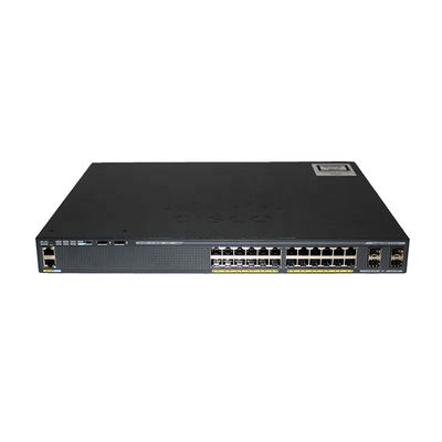 WS-C2960X-24PD-L 24-портовый сетевой коммутатор Ethernet-коммутатор 24xGE PoE 370 Вт 2x10G