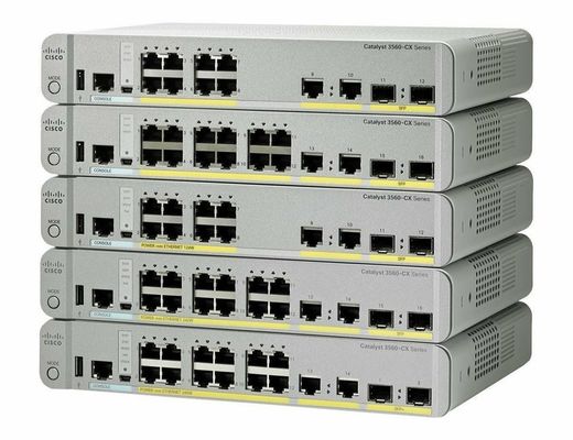 WS-C3560CX-12TC-S Ethernet-коммутатор с сетевой обработкой 3560-CX 12-портовый Poe-коммутатор